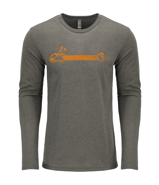 Chukar Chasers Ridge Triblend Long-Sleeve