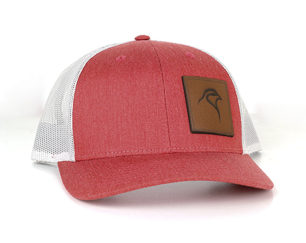 Chukar Chasers – “Just the Bird” Leather Patch - Low Profile Trucker