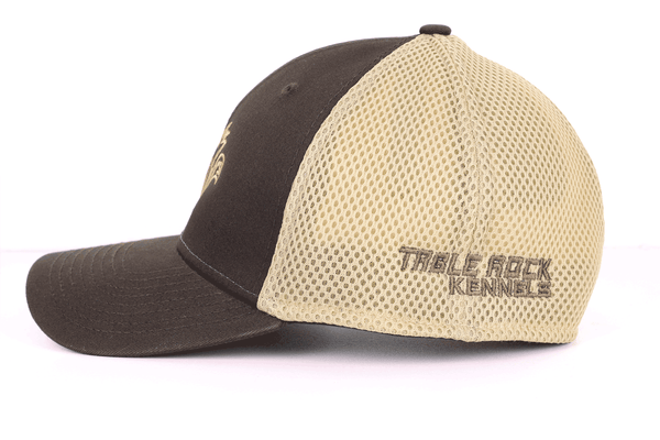 TRK- Stretch Mesh Hat - Brown/Khaki