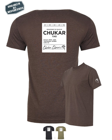 Chukar Chasers Tag Shirt - 2021-2022