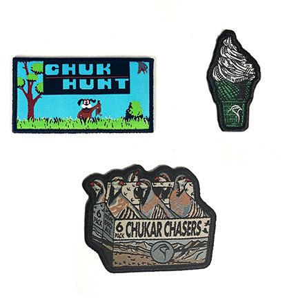 Chukar Chasers Patches-